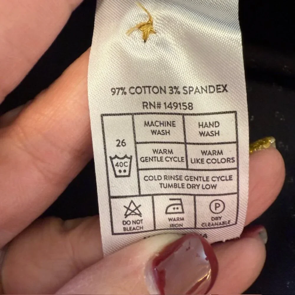 Craft & Flow Shirt Black Geometric Print Rolled Short Sleeve Stretch Size 3XL - Picture 4 of 9